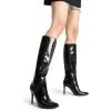 imageDREAM PAIRS Knee High Boots for Women Sexy Pointed Toe Stiletto High Heel Boots Fashion ampamp Classic Dress ShoesBlackstone
