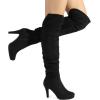 imageDREAM PAIRS Womens HIGHPLAT Black Chunky Thigh High Over The Knee High Heel BootsSarahblackNubuck