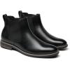 imageBruno Marc Mens Suede Leather Chelsea Ankle BootsBlack