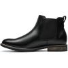 imageBruno Marc Mens Suede Leather Chelsea Ankle BootsBlack