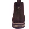 imageBruno Marc Mens Suede Leather Chelsea Ankle BootsDark Brown