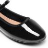 imageDREAM PAIRS Womens Ballet Flats Mary Jane Shoes Round Toe Comfortable Dressy Casual Slipon Work Daily Soft Flat ShoesBlackpat