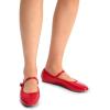 imageDREAM PAIRS Womens Ballet Flats Mary Jane Shoes Round Toe Comfortable Dressy Casual Slipon Work Daily Soft Flat ShoesRedpat