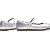 imageDREAM PAIRS Womens Ballet Flats Mary Jane Shoes Round Toe Comfortable Dressy Casual Slipon Work Daily Soft Flat ShoesSilverpu