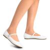 imageDREAM PAIRS Womens Ballet Flats Mary Jane Shoes Round Toe Comfortable Dressy Casual Slipon Work Daily Soft Flat ShoesWhitepu