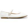 imageDREAM PAIRS Womens Ballet Flats Mary Jane Shoes Round Toe Comfortable Dressy Casual Slipon Work Daily Soft Flat ShoesWhitepu