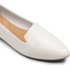 imageDREAM PAIRS Womens Flats Pointed Toe SlipOn Dressy Flat Shoes Comfortable Business Casual Dress Shoes for Office WorkWhite