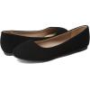 imageDREAM PAIRS Womens SoleSimple Ballerina Walking Flats ShoesBlackNubuck