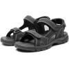 imageDREAM PAIRS Mens Arch Support Hiking Sandals Sport Outdoor Athletic Comfortable Summer Beach Water SandalsBlack