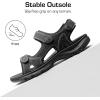 imageDREAM PAIRS Mens Arch Support Hiking Sandals Sport Outdoor Athletic Comfortable Summer Beach Water SandalsBlack