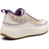 imageDREAM PAIRS Women Chunky City Tweed Comfortable Casual Platform Fashion SneakerWhitePurple