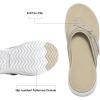 imageDREAM PAIRS Womens Arch Support Flip Flops Comfortable Thong SandalsBeige