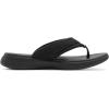 imageDREAM PAIRS Womens Arch Support Flip Flops Comfortable Thong SandalsBlack
