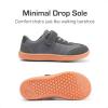 imageDREAM PAIRS Boys Girls Shoes Kids Barefoot Casual Walking Lightweight Running Athletic Sneakers Little Kid Big KidGrey