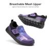 imageDREAM PAIRS Boys Girls Shoes Kids Slip on Tennis EZOns MightyMovers Running Athletic Barefoot Zero Drop Sports SneakersDark Purple