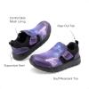 imageDREAM PAIRS Boys Girls Shoes Kids Slip on Tennis EZOns MightyMovers Running Athletic Barefoot Zero Drop Sports SneakersDark Purple