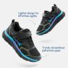 imageDREAM PAIRS Boys Girls Sneakers Kids Tennis Running Shoes EZONs EZPlays Athletic Sport Gym Lightweight Breathable ShoesBlackBlue