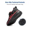 imageDREAM PAIRS Boys Girls Sneakers Kids Tennis Running Shoes EZONs EZPlays Athletic Sport Gym Lightweight Breathable ShoesBlackRed