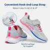 imageDREAM PAIRS Boys Girls Sneakers Kids Tennis Running Shoes EZONs EZPlays Athletic Sport Gym Lightweight Breathable ShoesLight GreyPink