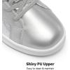 imageDREAM PAIRS Girls Boys Sneakers Tennis School Shoes Casual Walking Storybook Footwear for LittleBig KidsSilver