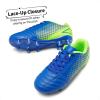 imageDREAM PAIRS Boys Girls Outdoor Sport Football Shoes Soccer Cleats for LittleBig KidRoyalBlueNeonGreen