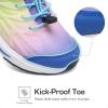 imageDREAM PAIRS Boys Girls Running Shoes Kids Athletic Lightweight Breathable Gym School ShoesRainbow