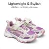imageDREAM PAIRS Boys Girls Shoes Kids Tennis Athletic Running Footwear Breathable Walking Sneakers for LittleBig KidBeigeLavander