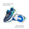imageDREAM PAIRS Boys Girls Shoes Kids Tennis Athletic Running Footwear Breathable Walking Sneakers for LittleBig KidNavyNeon Green
