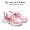 imageDREAM PAIRS Boys Girls Shoes Kids Tennis Athletic Running Footwear Breathable Walking Sneakers for LittleBig KidPink