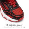 imageDREAM PAIRS Boys Girls Shoes Kids Tennis Athletic Running Footwear Breathable Walking Sneakers for LittleBig KidRedBlack