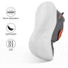 imageDREAM PAIRS Boys Girls Shoes Kids Tennis EZOns BreezeRunners Running SneakersGreyOrange