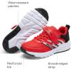 imageDREAM PAIRS Boys Girls Shoes Kids Tennis Running Athletic School Gym Breathable Lightweight Sneakers for LittleBig KidRedBlack