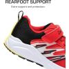 imageDREAM PAIRS Boys Girls Shoes Kids Tennis Running Athletic School Gym Breathable Lightweight Sneakers for LittleBig KidRedBlack