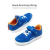 imageDREAM PAIRS Boys Sneakers Little Kids Toddler Shoes Storybook Causal Walking Shoes NonSlip with Hook and LoopBlueOrange