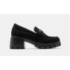 imageDREAM PAIRS Loafers for Women Platform Chunky Loafers Slip On Casual ShoesAll Black