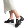 imageDREAM PAIRS Loafers for Women Platform Chunky Loafers Slip On Casual ShoesBlackfurry