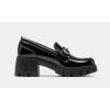 imageDREAM PAIRS Loafers for Women Platform Chunky Loafers Slip On Casual ShoesBlackpat