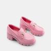 imageDREAM PAIRS Loafers for Women Platform Chunky Loafers Slip On Casual ShoesPinkpu