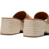 imageDREAM PAIRS Platform Espadrille Sandals for Women Wedges Slides Slip on Bohemia Sandals Flatform Open Toe Beach Sandals Dressy Outdoor Summer ShoesBrown