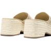 imageDREAM PAIRS Platform Espadrille Sandals for Women Wedges Slides Slip on Bohemia Sandals Flatform Open Toe Beach Sandals Dressy Outdoor Summer ShoesNude