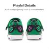 imageDREAM PAIRS Toddler Boys Sneakers Little Kids Shoes Playful Fun Cartoon Causal Walking NonSlip Hook and LoopGreen