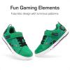 imageDREAM PAIRS Toddler Boys Sneakers Little Kids Shoes Playful Fun Cartoon Causal Walking NonSlip Hook and LoopGreen