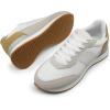 imageDREAM PAIRS Women Fashion Sneakers Walking Tennis Sports Athletic Comfortable Lightweight Running Lace Up Retro Classic Casual SneakerWhiteGreen