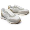 imageDREAM PAIRS Women Fashion Sneakers Walking Tennis Sports Athletic Comfortable Lightweight Running Lace Up Retro Classic Casual SneakerWhiteGreen