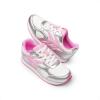 imageDREAM PAIRS Girls Sneakers Laceup Tennis Running Casual Footwear LilLegends Lightweight Classic Walking Shoes for LittleBig KidPinkSilver