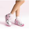 imageDREAM PAIRS Girls Sneakers Laceup Tennis Running Casual Footwear LilLegends Lightweight Classic Walking Shoes for LittleBig KidPinkSilver
