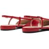 imageDREAM PAIRS Slingback Flats for Women PointedToe Elegant Womens Ballet Flats with Buckle Strap Classic Low Heel Dress Shoes for Casual Work Office PartyRed