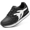 imageDREAM PAIRS Girls Sneakers Laceup Tennis Running Casual Footwear LilLegends Lightweight Classic Walking Shoes for LittleBig KidBlack