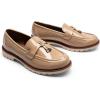 imageDREAM PAIRS Loafers for Women Slip On Loafer Comfortable Dressy Casual Business Office ShoesNude