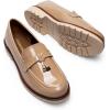imageDREAM PAIRS Loafers for Women Slip On Loafer Comfortable Dressy Casual Business Office ShoesNude